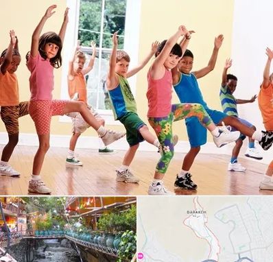 کلاس ایروبیک کودکان در درکه