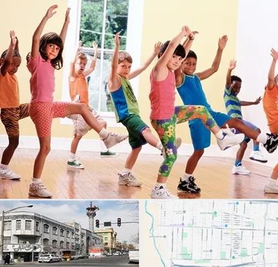 کلاس ایروبیک کودکان در 17شهریور