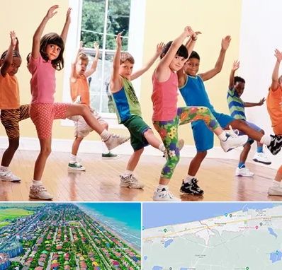 کلاس ایروبیک کودکان در فریدونکنار