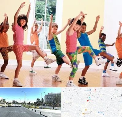 کلاس ایروبیک کودکان در بلوار کلاهدوز مشهد