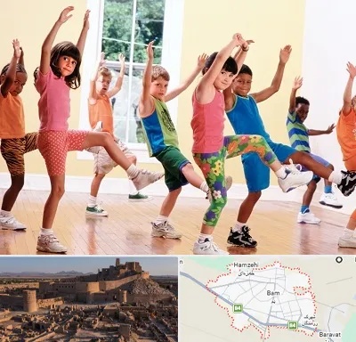 کلاس ایروبیک کودکان در بم