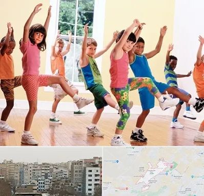 کلاس ایروبیک کودکان در محمد شهر کرج