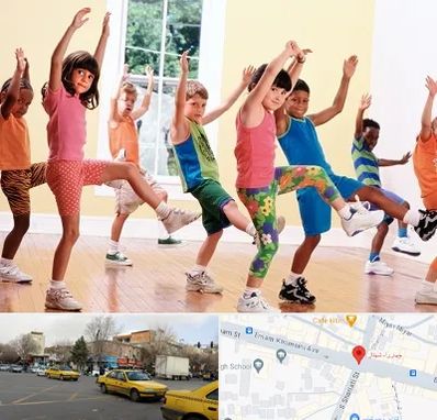 کلاس ایروبیک کودکان در شهناز تبریز