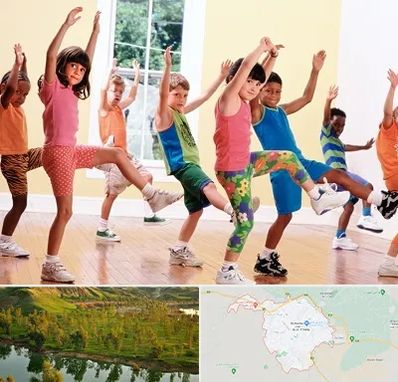 کلاس ایروبیک کودکان در بهبهان