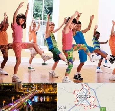 کلاس ایروبیک کودکان در سقز