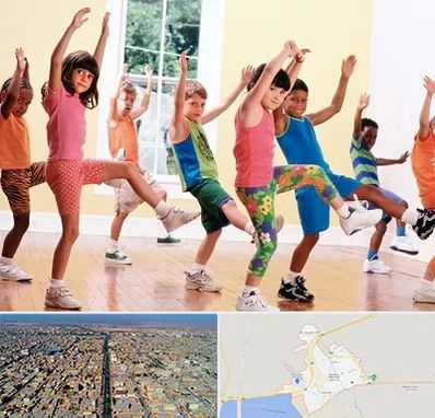 کلاس ایروبیک کودکان در بندر ماهشهر