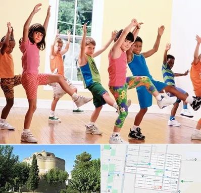 کلاس ایروبیک کودکان در مرداویج اصفهان