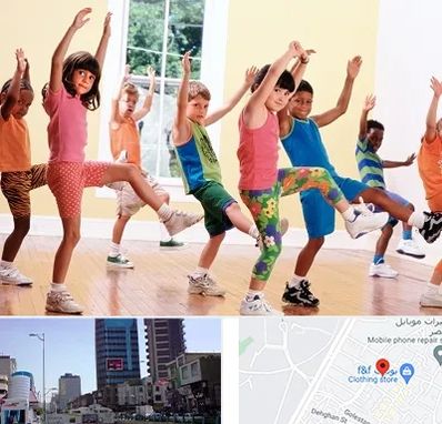 کلاس ایروبیک کودکان در چهارراه طالقانی کرج