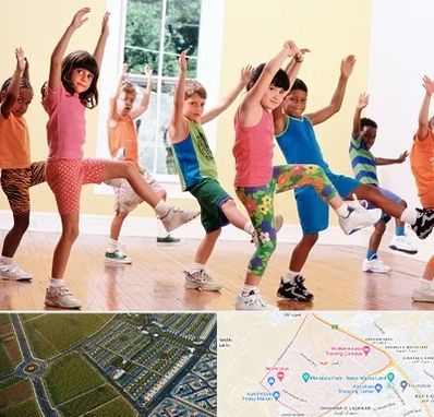 کلاس ایروبیک کودکان در الهیه مشهد