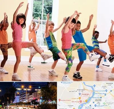 کلاس ایروبیک کودکان در کیانپارس اهواز