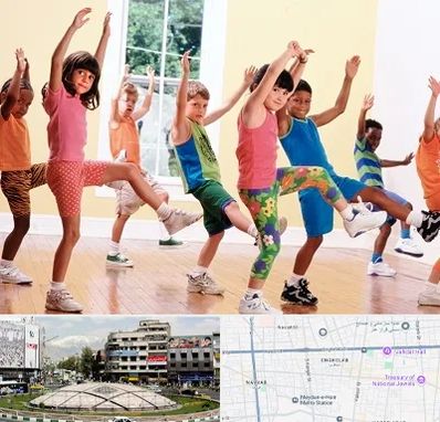 کلاس ایروبیک کودکان در مرکز تهران