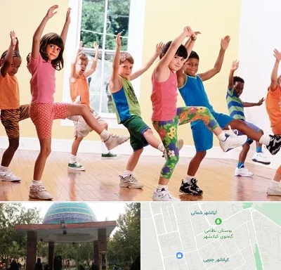 کلاس ایروبیک کودکان در کیانشهر