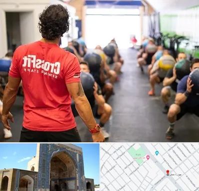 مربی کراس فیت در مصلی مشهد