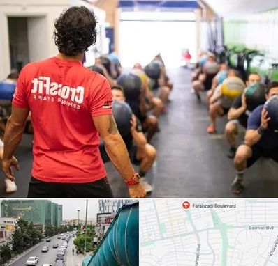 مربی کراس فیت در بلوار فرحزادی