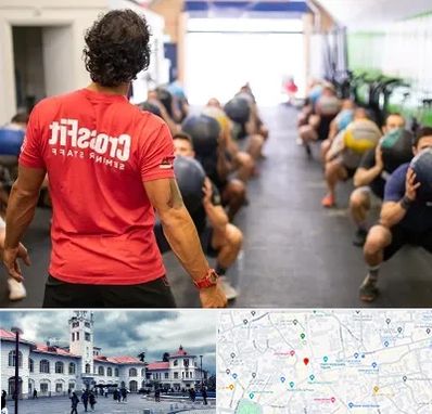 مربی کراس فیت در میدان شهرداری رشت