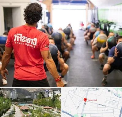 مربی کراس فیت در بلوار تعاون