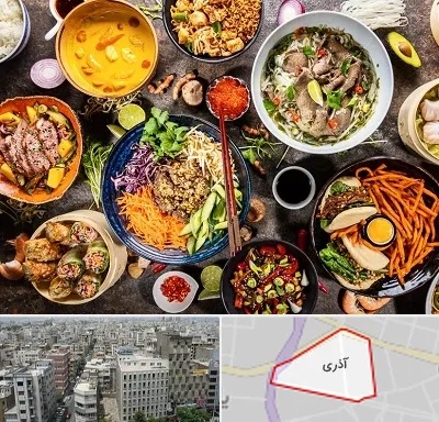 آموزشگاه غذا های بین المللی در آذری