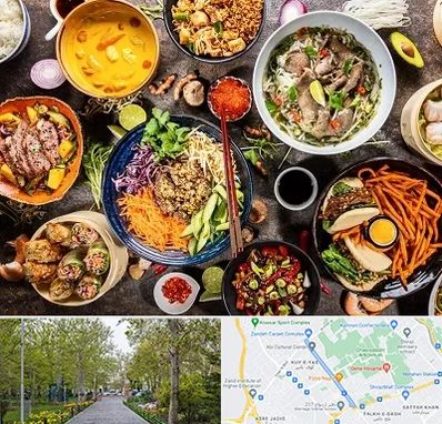 آموزشگاه غذا های بین المللی در قدوسی غربی شیراز