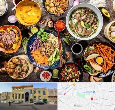 آموزشگاه غذا های بین المللی در زنبیل آباد قم