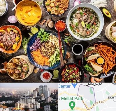 آموزشگاه غذا های بین المللی در الهیه 