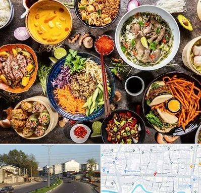 آموزشگاه غذا های بین المللی در ضیابری رشت