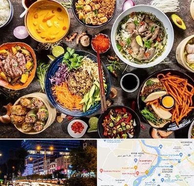 آموزشگاه غذا های بین المللی در کیانپارس اهواز