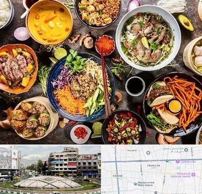 آموزشگاه غذا های بین المللی در مرکز تهران