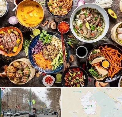 آموزشگاه غذا های بین المللی در نظرآباد کرج