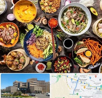 آموزشگاه غذا های بین المللی در صیاد شیرازی مشهد