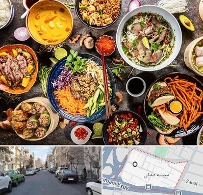 آموزشگاه غذا های بین المللی در مجیدیه شمالی