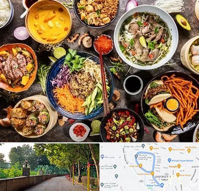 آموزشگاه غذا های بین المللی در فلکه گاز رشت