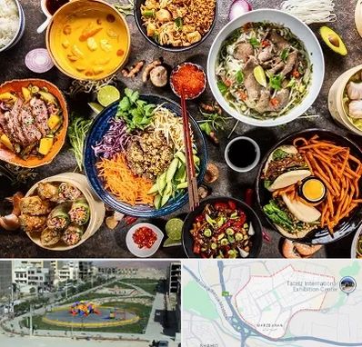 آموزشگاه غذا های بین المللی در مرزداران تبریز