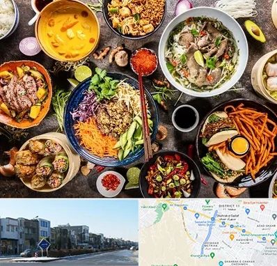 آموزشگاه غذا های بین المللی در شریعتی مشهد