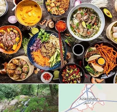 آموزشگاه غذا های بین المللی در آزادشهر