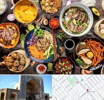 آموزشگاه غذا های بین المللی در مصلی مشهد