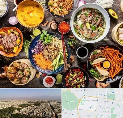 آموزشگاه غذا های بین المللی در نازی آباد