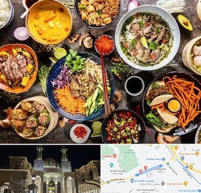 آموزشگاه غذا های بین المللی در زرگری شیراز