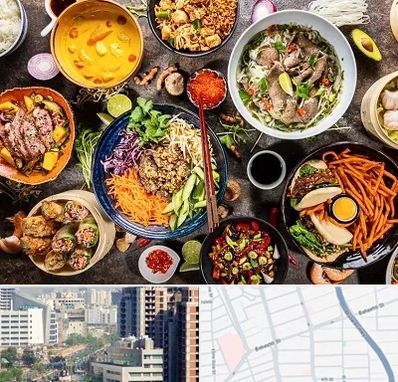 آموزشگاه غذا های بین المللی در خیابان بهشتی