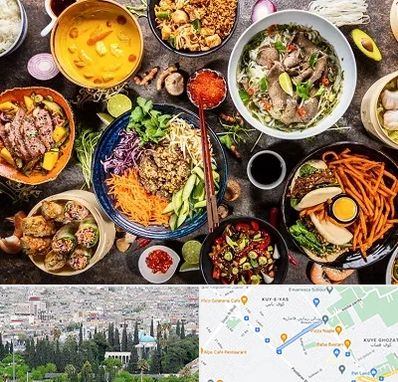 آموزشگاه غذا های بین المللی در محلاتی شیراز