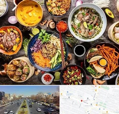 آموزشگاه غذا های بین المللی در بلوار معلم مشهد