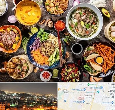 آموزشگاه غذا های بین المللی در مارلیک کرج