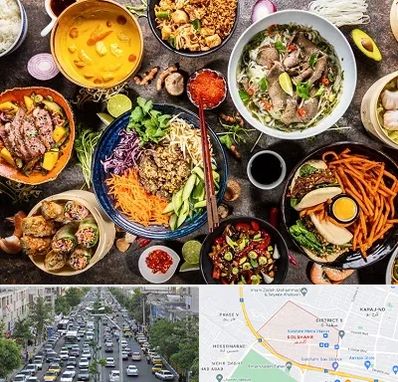 آموزشگاه غذا های بین المللی در گلشهر کرج