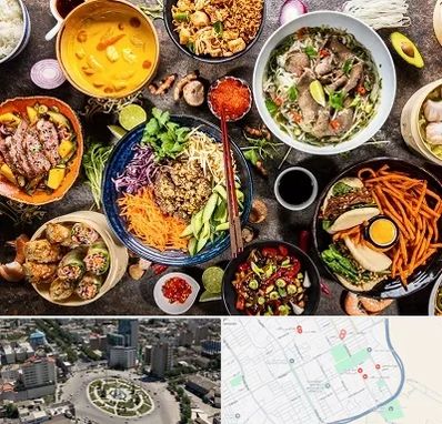 آموزشگاه غذا های بین المللی در زرافشان اسلامشهر