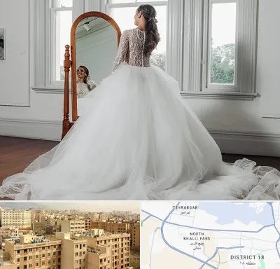 آموزشگاه طراحی لباس عروس در جنوب غرب تهران