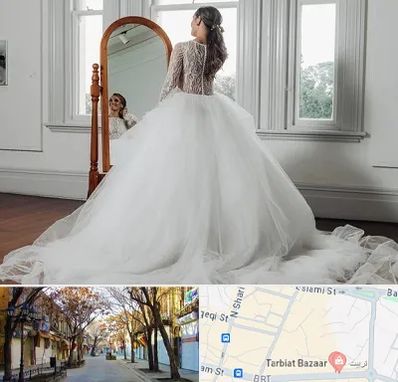 آموزشگاه طراحی لباس عروس در تربیت تبریز