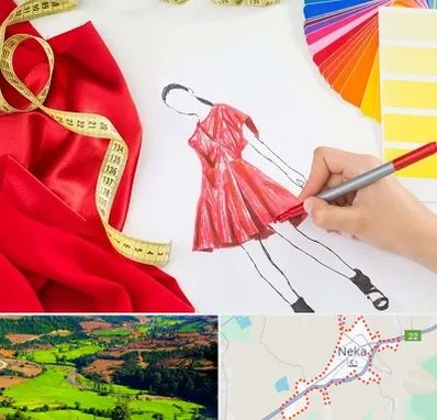 کلاس طراحی لباس در نکا