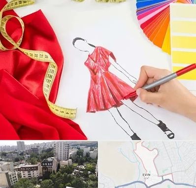 کلاس طراحی لباس در اوین