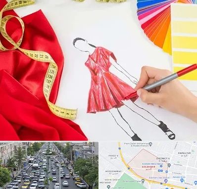 کلاس طراحی لباس در گلشهر کرج