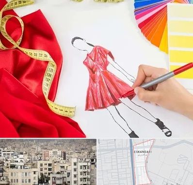 کلاس طراحی لباس در اسکندری