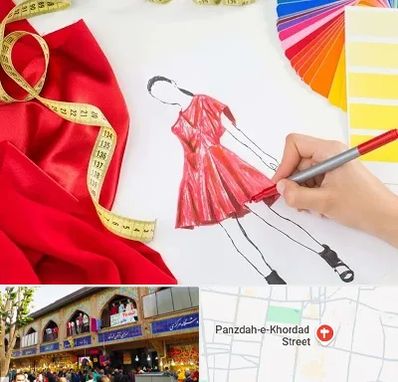 کلاس طراحی لباس در 15 خرداد